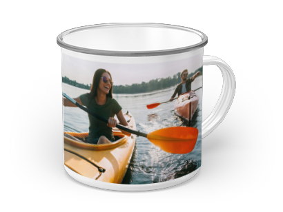 foto taza esmaltada